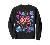 This Is My 80's Costume Down Memory Lane Art Sweatshirt