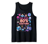 This Is My 80's Costume Down Memory Lane Art Tank Top