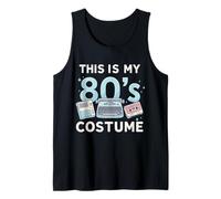 This Is My 80's Costume Funky Throwback Illustration Tank Top