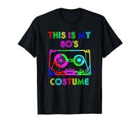 This Is My 80s Costume Neon T-Shirt 80's Cassette Party Tee