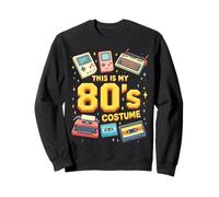 This Is My 80's Costume Nostalgic Fun Times Graphic Sweatshirt