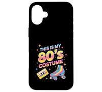 This Is My 80s Costume Retro Roller Skate Cassette Tape Case for iPhone 16 Plus