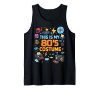 This Is My 80's Costume Sweet Old School Graphic Tank Top