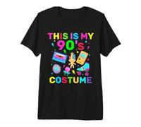 This is My 90s Costume, 90s Theme Nineties Theme Party Premium T-Shirt