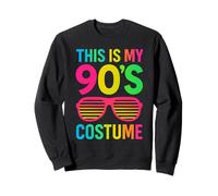 This Is My 90s Costume Funny for 80s 70s Party Sweatshirt