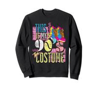 This Is My 90s Costume Party 1990s Music Funny Nineties Sweatshirt