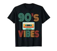 This Is My 90s Vibes Retro 80s Music Theme Party Nineties T-Shirt