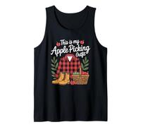 This is My Apple Picking Outfit Fall Autumn Apple Picking Tank Top