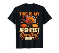 This is My Architect Grateful Shirt Autumn Thanksgiving T-Shirt