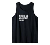 This Is My Architect Shirt - Architecture Building Design Tank Top