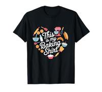 This is My Baking Shirt Baking Lover Baker Pastry Chef Cute T-Shirt