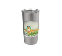 This is My Bearded Gaming face - Bearded Dragon Video Game Stainless Steel Insulated Tumbler