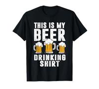 This Is My Beer Drinking Shirt Beer Lover Beer Drinker Funny T-Shirt