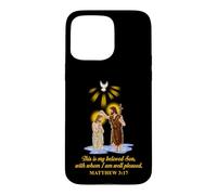 This is my beloved son Matthew 3:17 christian design Case for iPhone 15 Pro Max