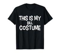 This is My Bill Costume Halloween Simple Costume T-Shirt