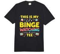 This is My Binge Watching TEE Binge Watching Comfort Colors Adult Heavyweight T-Shirt