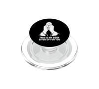 This Is My Body Given Up For You Catholic Mass PopSockets PopGrip for MagSafe