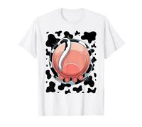 This is My Body Human Costume Farmer I'm Really A Cow Udders T-Shirt