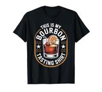 This is My Bourbon Tasting Shirt, Whiskey Drinking Lover T-Shirt