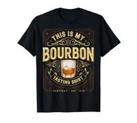 This is My Bourbon Tasting Shirt Whiskey Lover T-Shirt