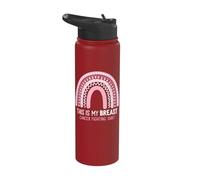 This is My Breast Cancer Fighting Stainless Steel Insulated Water Bottle