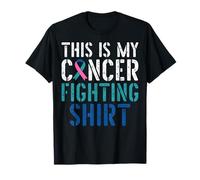 This is My Cancer Fighting Shirt - Thyroid Cancer Survivor T-Shirt