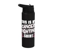 This is My Cancer Fighting Stainless Steel Insulated Water Bottle