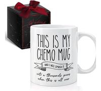 This is My Chemo Mug Novelty Cancer Gifts, Chemotherapy Treatment Coffee Mug 11Oz, Chemo Patients Gifts for Men Women, Cancer Care Gift for Family Friend