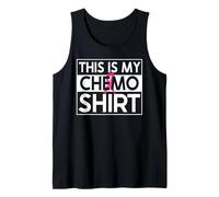 This is My Chemo Shirt Pink Ribbon Breast Cancer Awareness Tank Top