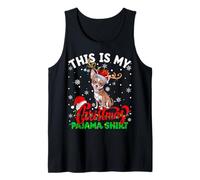 This is My Chihuahua Dog Ugly Christmas Pajama Sweater Tank Top