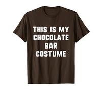 This Is My Chocolate Bar Costume Halloween Easy Kids Adult T-Shirt