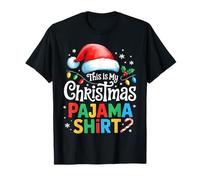 This is My Christmas Pajama Family Funny Xmas PJs Men Women T-Shirt