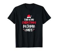 This Is My Christmas Pajama Perfect Matching Dad Son Wife T-Shirt