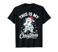 This is My Christmas Pajama Polar Bear Holiday Humor T-Shirt