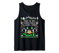 This is My Christmas Pajama Shirt Broadway Theatre Musical Tank Top