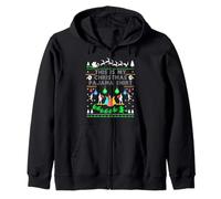 This Is My Christmas Pajama Shirt Broadway Theatre Musical Zip Hoodie
