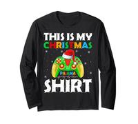 This is My Christmas Pajamas Funny Video Game Gamer Xmas Long Sleeve T-Shirt