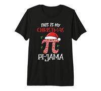 This is My Christmas Pi-Jama Math Pajama Christmas Sleeping Premium T-Shirt