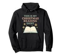 This Is My Christmas Reading Cozy Holiday Book Lovers Pullover Hoodie