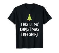 This is my Christmas Tree Shirt Funny Pajama T-Shirt