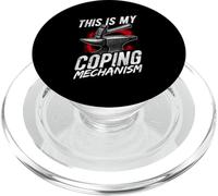 THIS IS MY COPING MECHANISM Funny Blacksmith Gifts PopSockets PopGrip for MagSafe