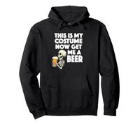 This Is My Costume Now Give Me A Beer Pullover Hoodie