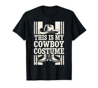 This Is My Cowboy Costume Boots Hat Country Western T-Shirt