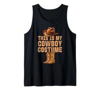 This is My Cowboy Costume Funny Cowboy Tank Top