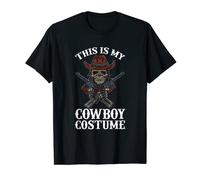 This is My Cowboy Costume Funny Western Lazy Costume T-Shirt