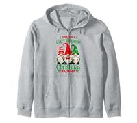This Is My Cozy Gnome Christmas Pajama Men, Women Zip Hoodie