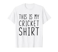 This Is My Cricket Shirt Funny Cricket T-Shirt