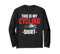 This is My Cycling Shirt Long Sleeve T-Shirt
