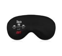 This is My Deadlift Shirt Comfortable Sleep Eye Mask Soft Covers for Sleeping with Adjustable Strap