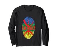 This is My DNA, Berber Flag Amazigh Kabyle Wear This Long Sleeve T-Shirt